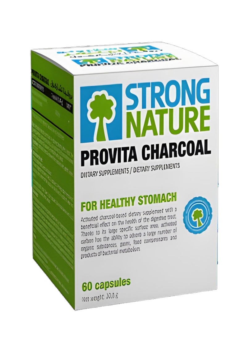 ProVita Provita Strong Nature Activated Charcoal 250Mg 60S 