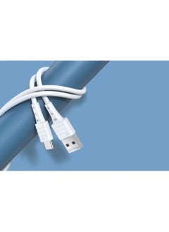 Data Cable-Zero Sense Series 2.4A High Elastic Tpe Fast Charge Data Cable Rc-179A-White