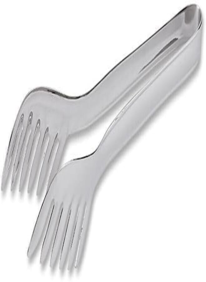 Raykush Art Hisar Stainless Steel Tulip Noodle Tongs, 23 cm size