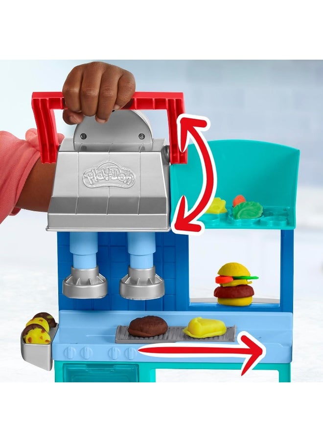 Play-Doh - مجموعة لعب مطعم الطهاة المشغولين من بلاي دوه كيتشن كرييشنز - Image 1