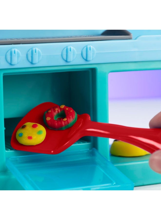 Play-Doh - مجموعة لعب مطعم الطهاة المشغولين من بلاي دوه كيتشن كرييشنز - Image 1