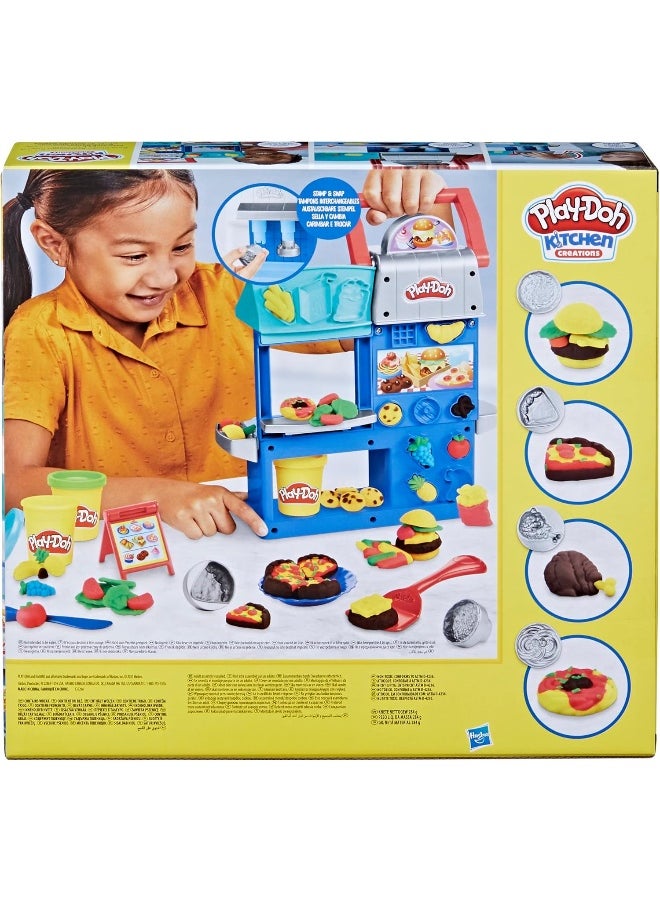 Play-Doh - مجموعة لعب مطعم الطهاة المشغولين من بلاي دوه كيتشن كرييشنز - Image 1