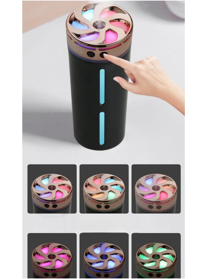 WAOKN - Wireless Air Diffuse Car Humidifier Ultrasonic Humidifier Aroma Diffuser Air Purifier Sanitizer Spray 300ML  Air Humidifier With Essential Oil Purifier Diffuser Aroma Fog Mist - Image 1