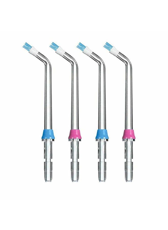 Ronsit Plaque Seeker Replacement Tips Compatible With Waterpik Water Flossers and Other Brand Oral Irrigators, Water Flosser Tip Replacement, Plaque Remove Brisles Tips(4-Pack) - Image 1
