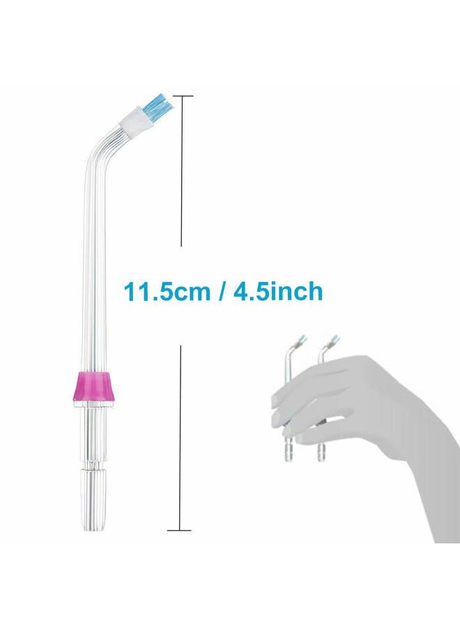 Ronsit Plaque Seeker Replacement Tips Compatible With Waterpik Water Flossers and Other Brand Oral Irrigators, Water Flosser Tip Replacement, Plaque Remove Brisles Tips(4-Pack) - Image 3