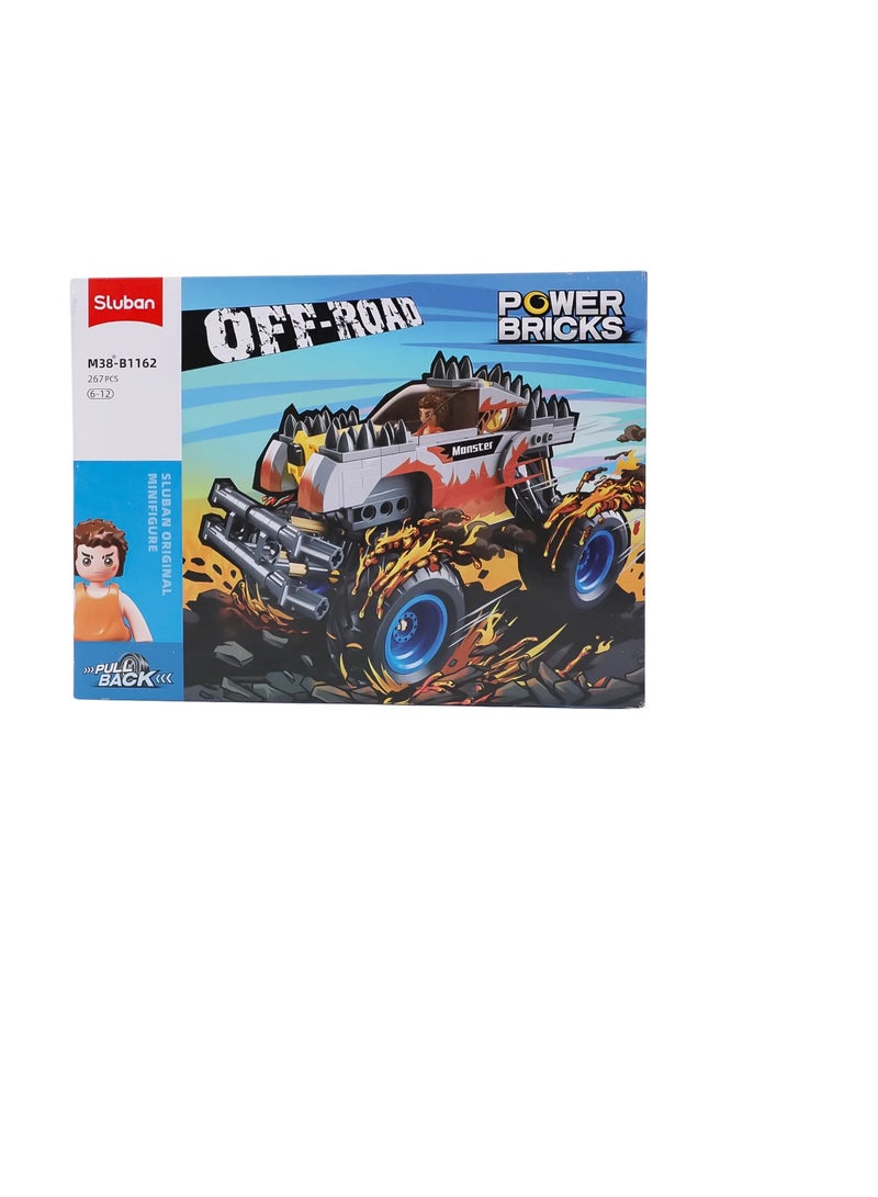 sluban - Expedition Racing Car Building Game