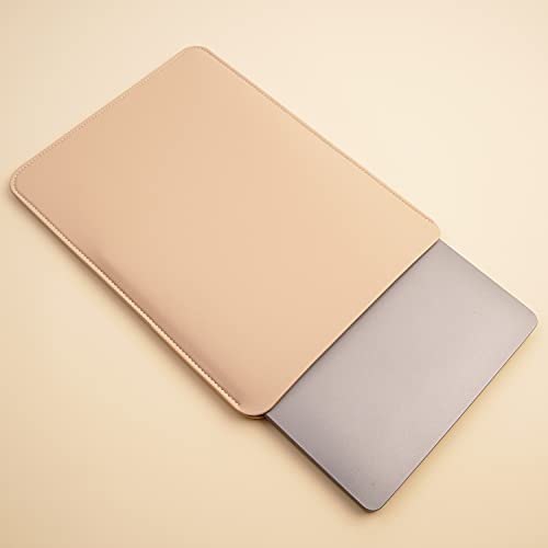 Benfan Slim Laptop Sleeve 13 Inch Compatible with 2024 MacBook Air 13 M3 M2 M1/ MacBook Pro 13 M2 M1 Color Beige - Image 5