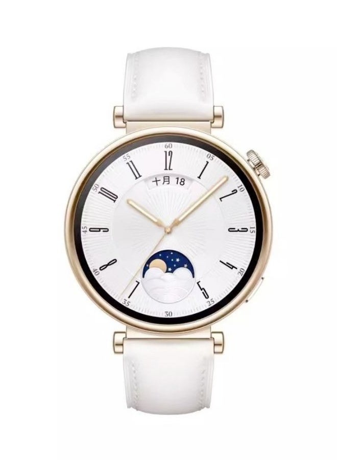 HW - Bracelet Watchband For Huawei Watch GT4 Leather Straps 22mm - Image 1