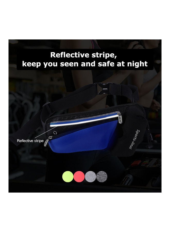 NIBEMINENT Waterproof Adjustable Sports Waist Bag 20*5*12cm - Image 5