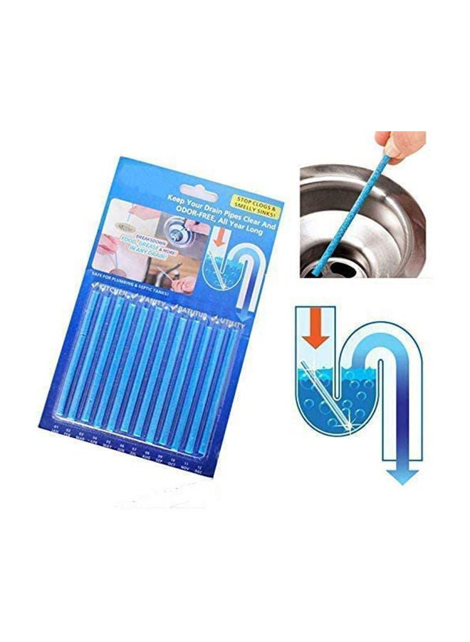 12 pcs Pipe Cleaning sticks Drain cleaner sticks Deodorizer Cleaner Sticks  - Image 3