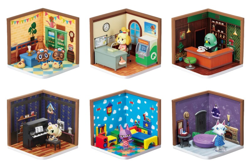 Re-Ment Reement Animal Crossing Happy Room 1 Box H 31 x W 55 x D 26 inches 80 x 140 x 65 mm PVC - Image 3