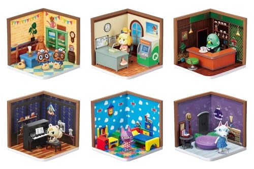 Re-Ment Reement Animal Crossing Happy Room 1 Box H 31 x W 55 x D 26 inches 80 x 140 x 65 mm PVC - Image 1