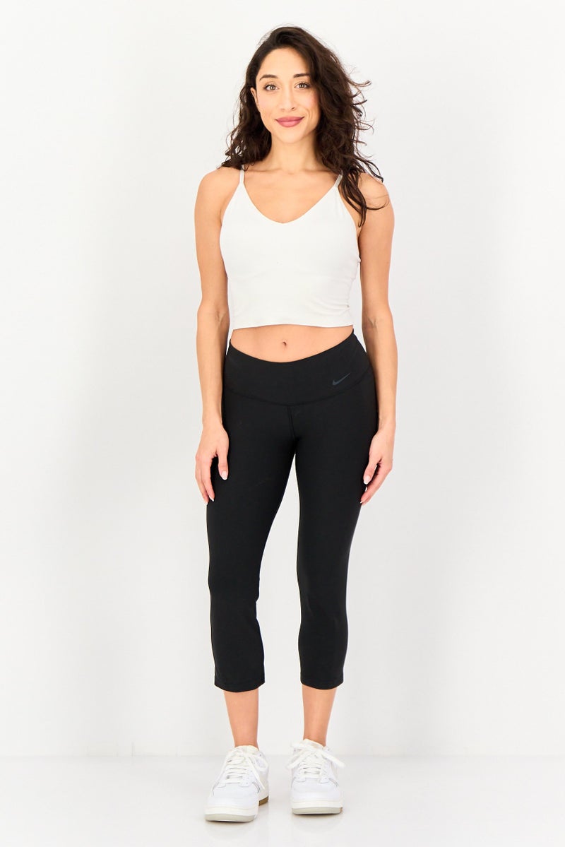 Nike Women Dri-Fit Training Capri Leggings, Black - Image 2