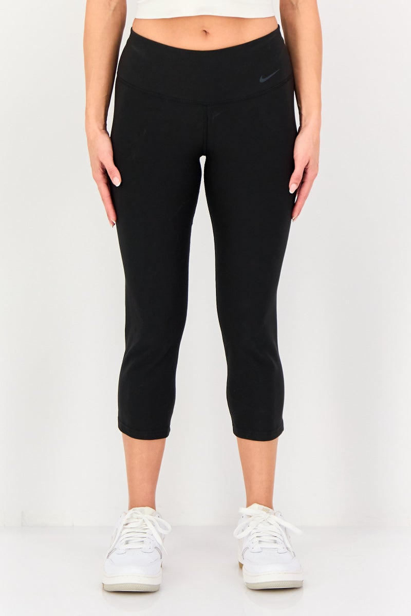 Nike Women Dri-Fit Training Capri Leggings, Black - Image 1