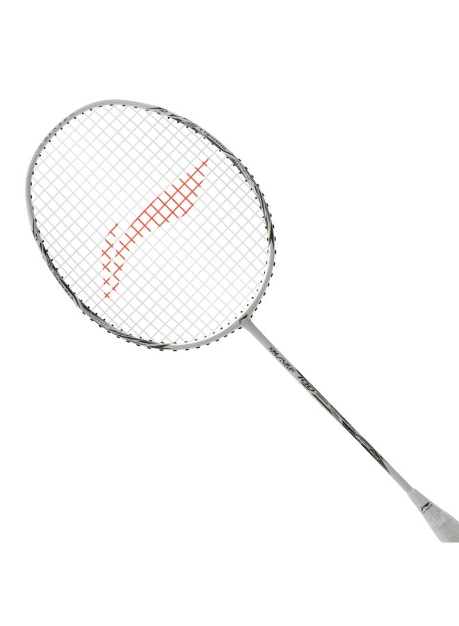 Li-Ning Badminton Racket Blaze 100 (Pearl White/Black/Emerald) - 78g (Unstrung) - Image 1
