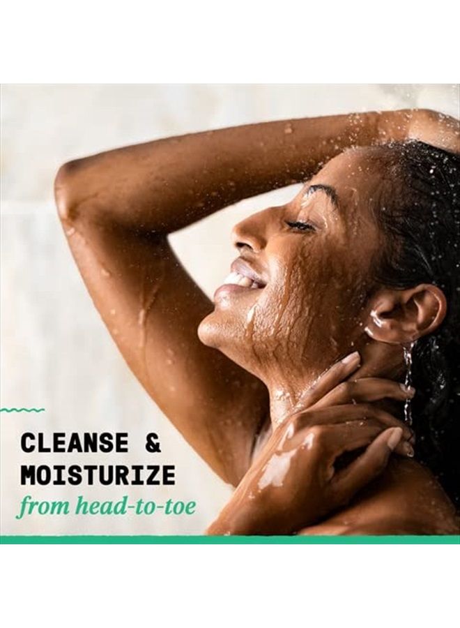 Alaffia Skin Care, Authentic African Black Soap, All in One Liquid Soap, Moisturizing Face Wash, Sensitive Skin Body Wash, Shampoo, Shaving Soap, Shea Butter, Peppermint, 32 Fl Oz - Image 5