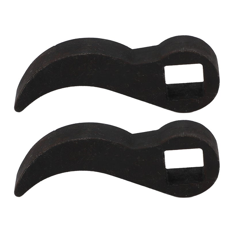 2pcs Pry Bar Wrench Adaptor Head Crowbar Adapter Head Tool Adjustable Angle Head Strong Pry Bar Fits 1/2 Inch Ratchet Open End Wrench - Image 3