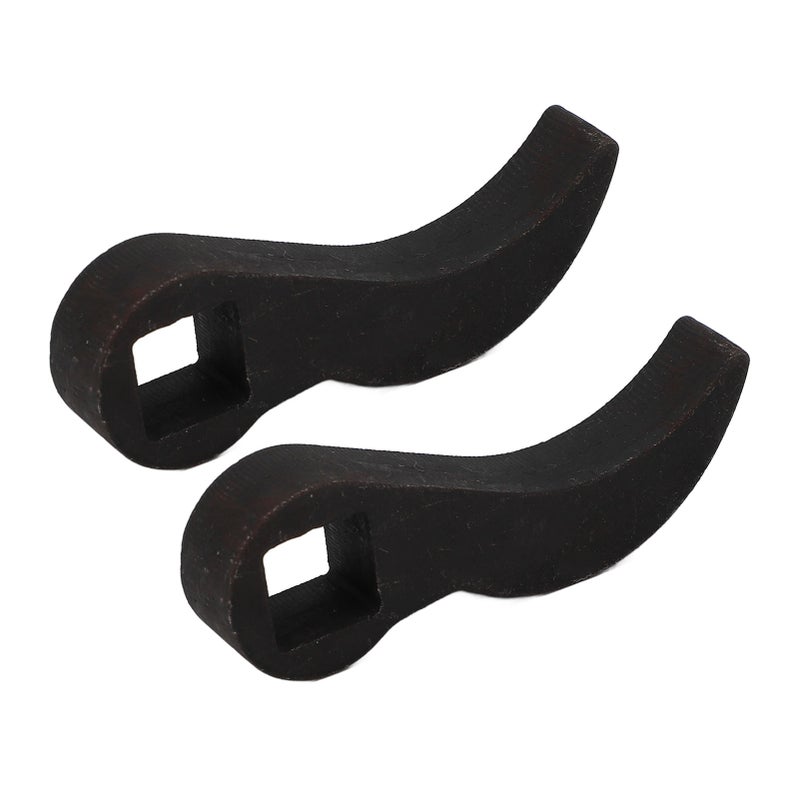2pcs Pry Bar Wrench Adaptor Head Crowbar Adapter Head Tool Adjustable Angle Head Strong Pry Bar Fits 1/2 Inch Ratchet Open End Wrench - Image 2