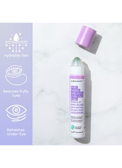 masque Bar My Ingredients Hydrating Under Eye Serum With 360° Jade Stone Roller, Multi-Peptides & Hyaluronic Acid Treats Eye Puffiness, Dark Circles- Instant Wrinkle Remover -Korean Skincare-20Ml  - Image 3