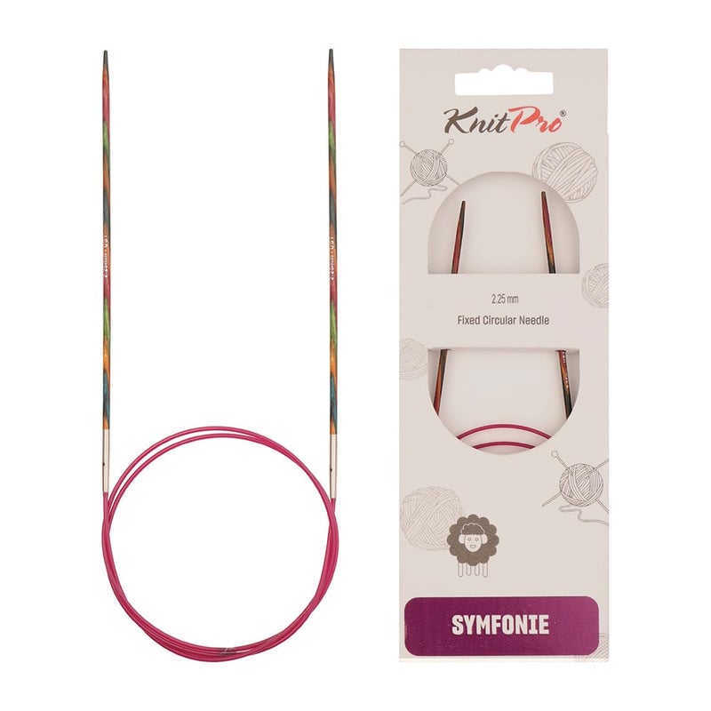 KnitPro Symfonie Fixed Circular Needles 10 25cm  225mm