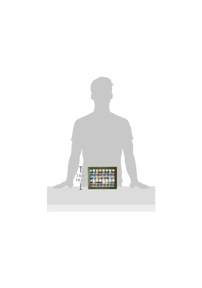 Vallejo Model Color American Civil War Acrylic Paint Set - Assorted Colours (Pack of 16) - Image 4