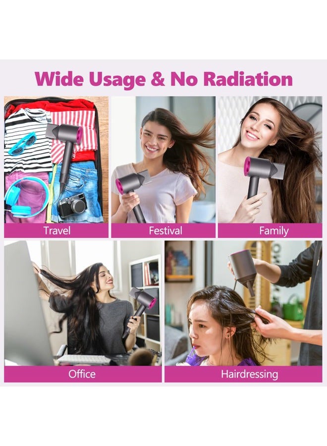 Chuancheng Styling Concentrator Attachment Nozzles for Dyson Supersonic Hairdryer HD01 HD02 HD03 Hair Dryer Tools Accessaries Parts Black - Image 5
