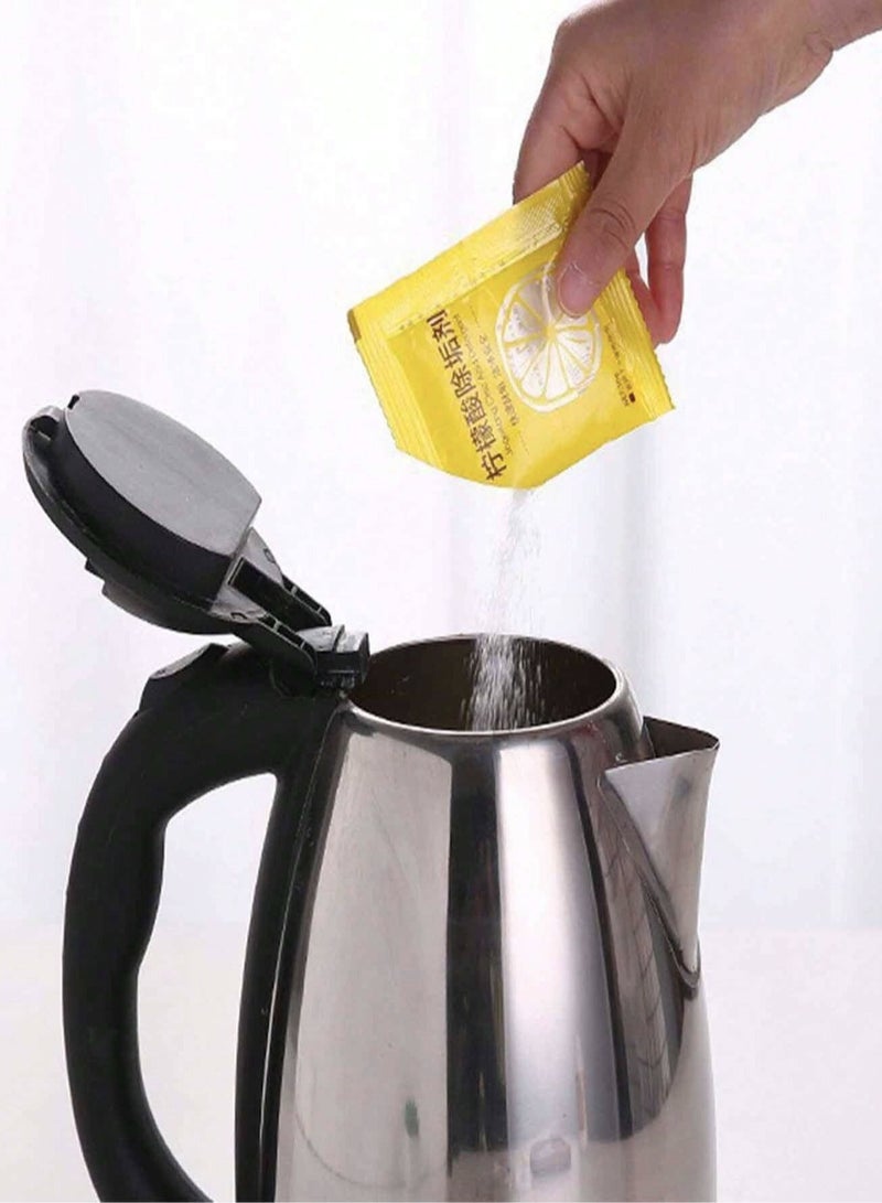 Generic Citric Acid Kettle & Electric Pot Cleaner – Powerful Descaler for Limescale & Mineral Deposits, Deep Cleaning & Easy to Use 5 pieces.  - Image 1