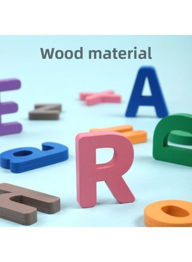English Letter Spelling Word Game Wooden Puzzle English Practice Card Game Iron Box Wholesale-Color:Entry Style (green Box) - Image 5