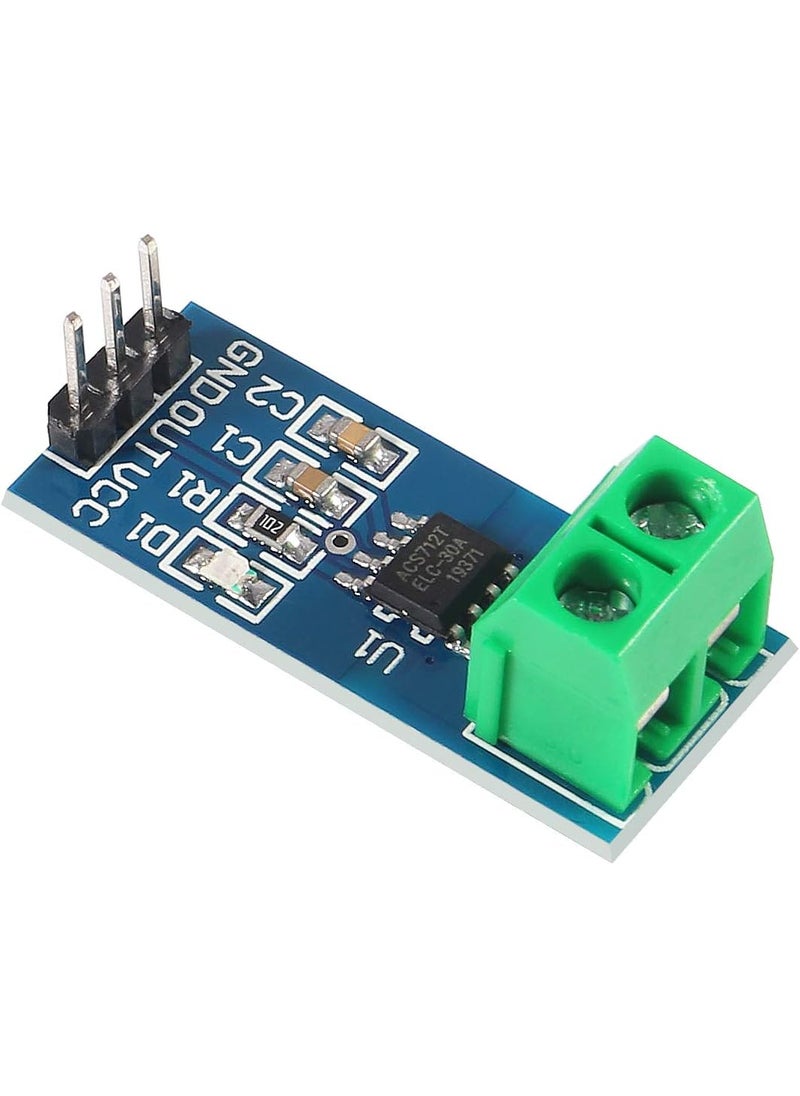 UMLIFE 5pcs ACS712 30A Range Current Sensor Module Detector ACS712ELC 5A 20A 30A Amps Amperage 5A  - Image 4