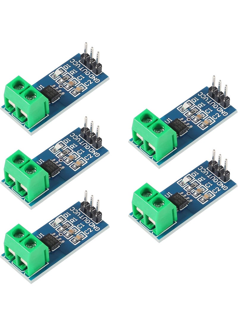 UMLIFE 5pcs ACS712 30A Range Current Sensor Module Detector ACS712ELC 5A 20A 30A Amps Amperage 5A  - Image 1