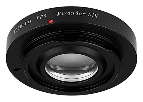 Fotodiox Pro Lens Mount Adapter, for Miranda Lens to Nikon F-Mount DSLR Cameras - Image 3