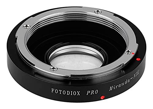 Fotodiox Pro Lens Mount Adapter, for Miranda Lens to Nikon F-Mount DSLR Cameras - Image 2