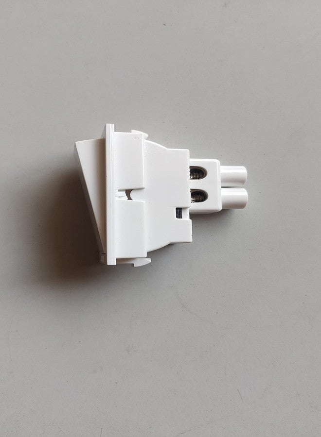 HI-FI Hi Fi Modular Switch 1 Way Switch with spark shield White (Pack of 20) (Fits all modular boards) - Image 3