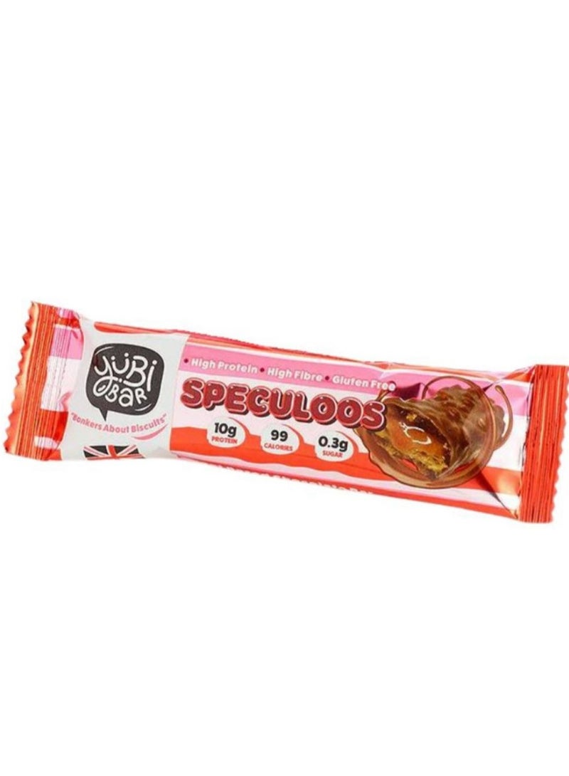 YuBi Bar YUBI VEGAN  Protein Bars Speculoos - 99 Calories High in Protein and Fiber Low in Sugar, Gluten and Dairy Free.  Pack of 12 - Image 2