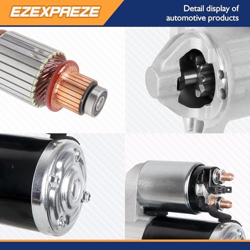 E EZEXPREZE Ezexpreze 17948 New Starter Motor Replacement for 2009-2020 Dodge Durango Ram 1500 2500 3500 4000 Jeep Commander Grand Cherokee 5.7 V8 Engine OE#: 56044736AB 56044736AC R6044736AC M0T20972 M0T23271 - Image 4