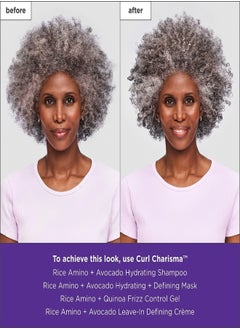 Briogeo Briogeo Curl Charisma Rice Amino & Avocado Hydrating & Defining Hair Mask 236ml  - Image 3