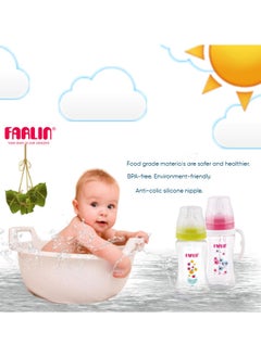 FARLIN PP Feeding Bottle With Handle Combo - 270ML  - Image 4