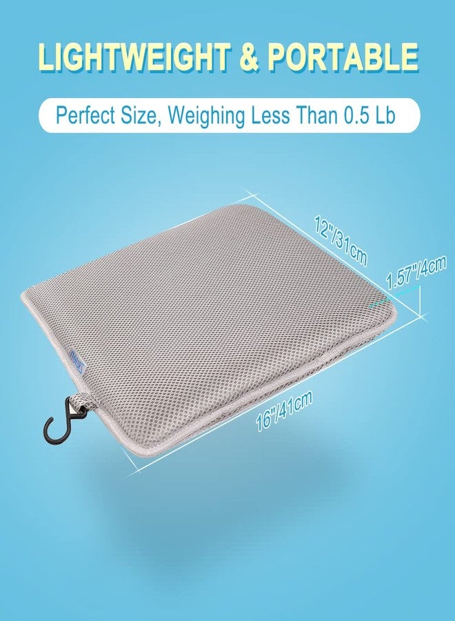 Zelen Shower Seat Cushion for Inside Shower, Bath Seat Mat Cushion Shower Chair Pad for Elderly Seniors, Bath Chair Pad Shower Bench Pillow Bathtub Cushion Tub Seats for Butt Sitting - Image 4