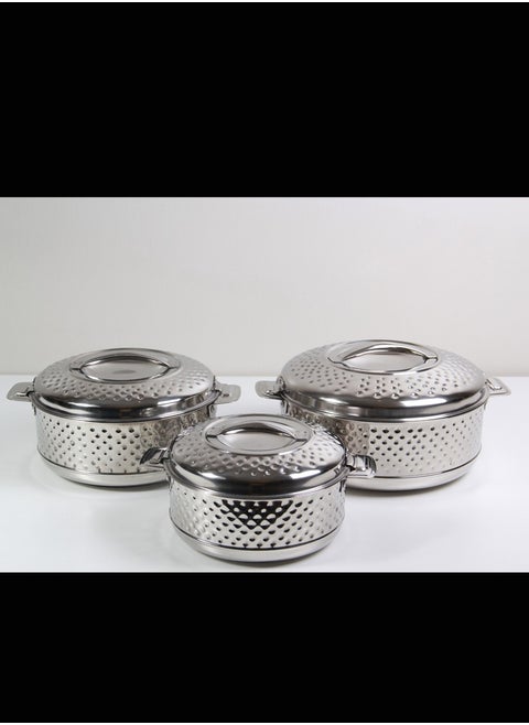 A set of thermal food containers with a lid, with an elegant and attractive design.