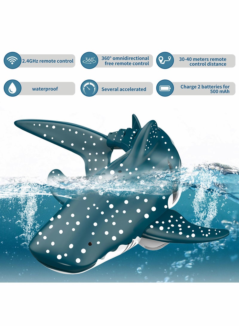 Remote Control Shark Toy 2.4GHz High Simulation Shark Toys - Image 3