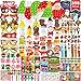 PLOUGVI 358PCS Christmas Party Favors Supplies Decoration Goodie Bag Pinata Stocking Stuffers Bulk Treasure Box Toy for Classroom Rewards Advent Calendar Stuff Filler Carnival Prizes Xmas Birthday Gifts - Image 2