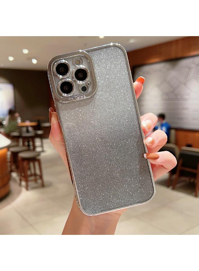 Zaboon Case For iPhone 11 Pro Max High Transparent Gradient Color Glitter TPU Phone Case - Image 1