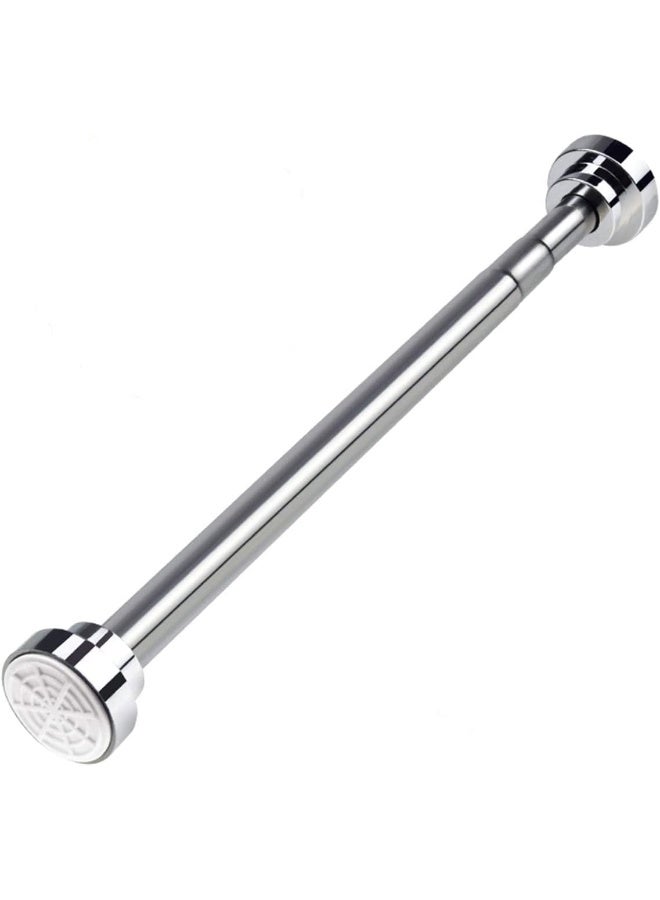 Rubik Shower Curtain Rod 155cm to 290cm Adjustable Extendable Length Telescopic Tension Bar Stainless Steel No Drill Type for Bathroom Shower Bathtub (155cm to 290cm) - Image 5