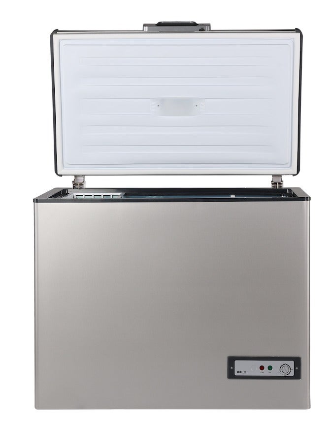 باساب ديب فريزر أفقي ES341 - داخلي سانستيل - فضي - Image 2