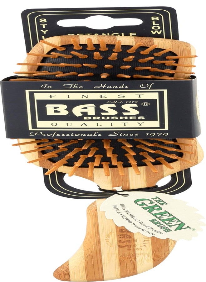 Bass Brushes Wood Bristle Brush, 1 EA