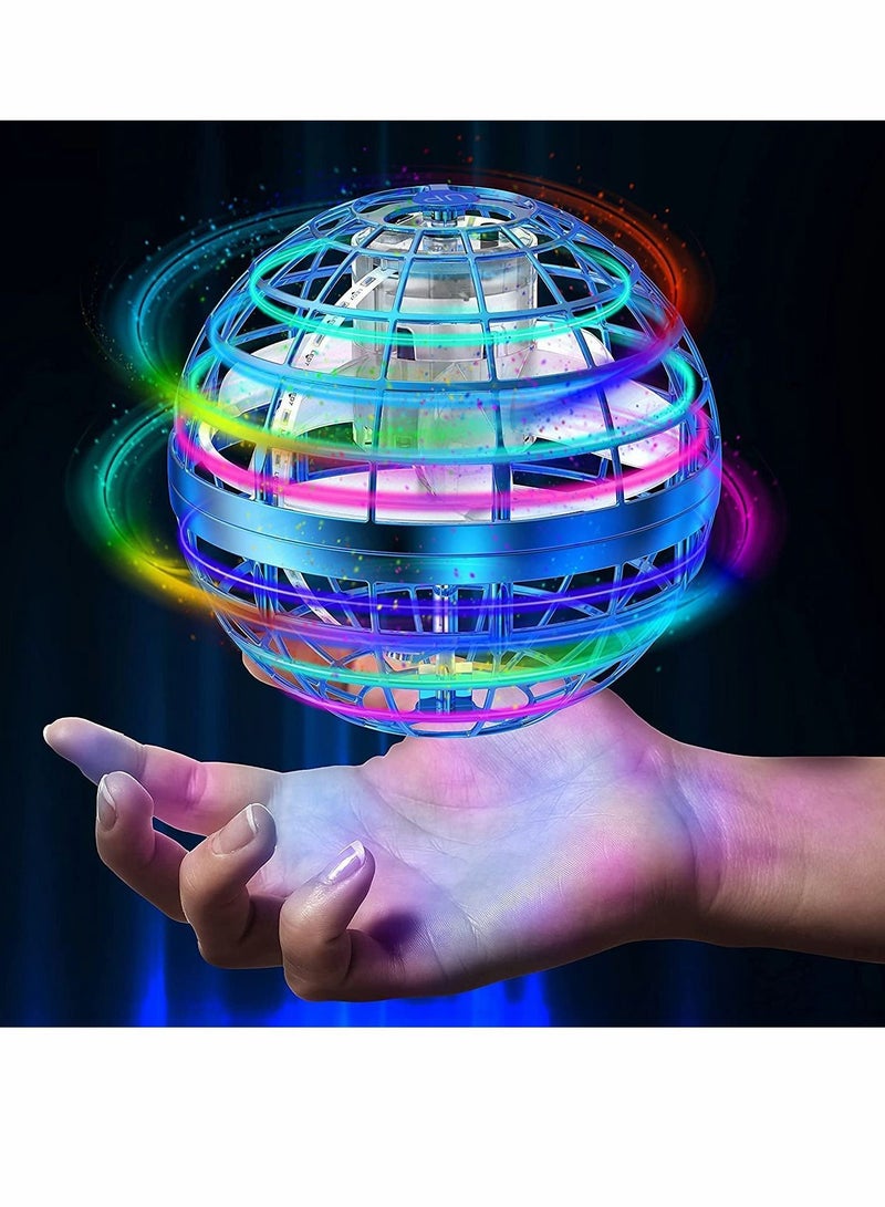 NIBEMINENT Flying Ball Toys, Hover Orb, 2022 Magic Controller Mini Drone, Boomerang Spinner 360 Rotating Spinning UFO Safe for Kids Adults - Image 1