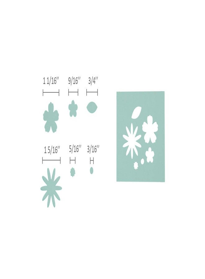 BiraBira Bira Multiflowers Flowers, Confetti, Flower Punch, 2.5" Lever Action Craft Punch for Paper Crafting Scrapbooking - Image 2