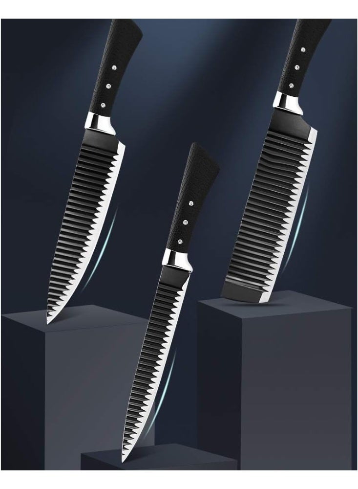 🔪 طقم سكاكين مطبخ احترافي – تصميم أنيق وجودة لا تُضاهى - Image 4
