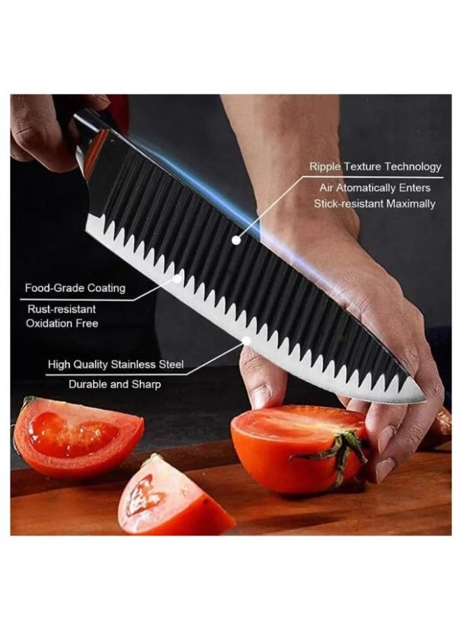 🔪 طقم سكاكين مطبخ احترافي – تصميم أنيق وجودة لا تُضاهى - Image 3
