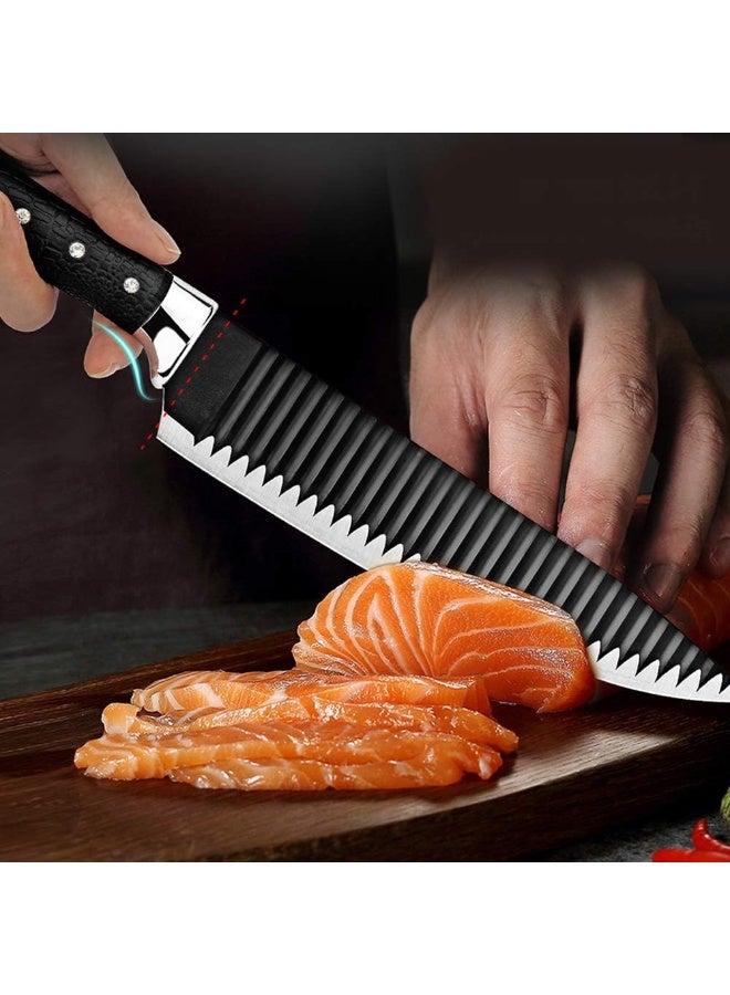 🔪 طقم سكاكين مطبخ احترافي – تصميم أنيق وجودة لا تُضاهى - Image 5